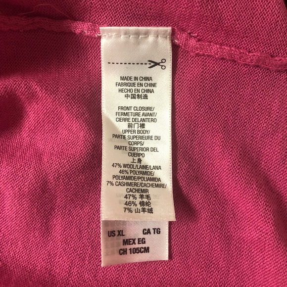Juicy Couture color block cardigan - Picture 5 of 6